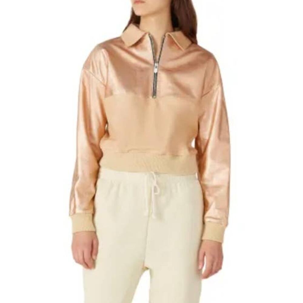 The Mighty Company Metallic Kings Pullover Leather Size Medium Women's Preowned